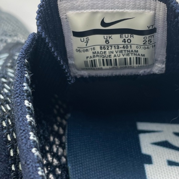 Nike Racers Navy/White - Picture 6 of 6